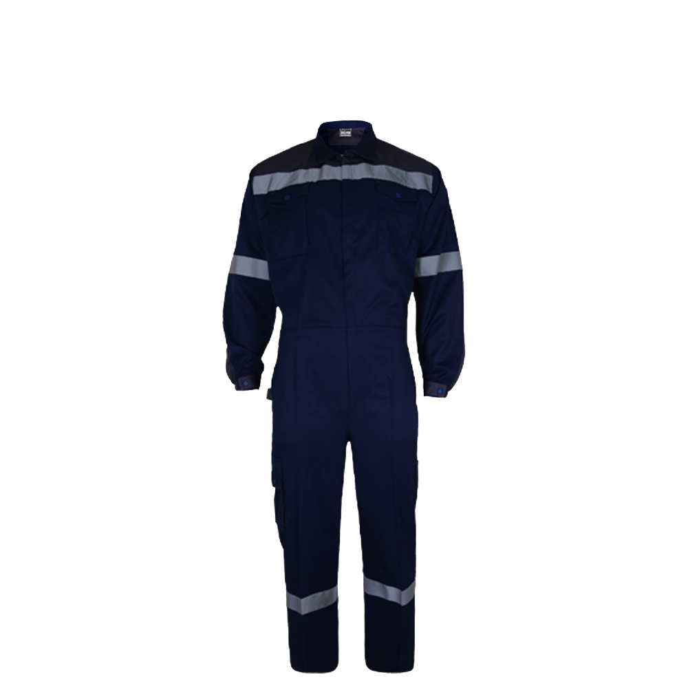 لباس کار یکسره (بیلرسوت) رایکا نفتی طوسی برند مکسون_MAXON